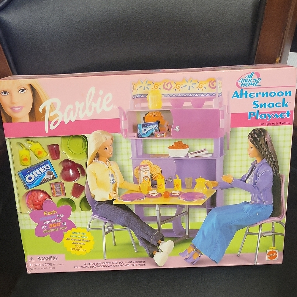 Barbie Afternoon Snack Playset